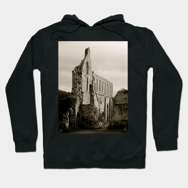 Jervaulx Abbey Hoodie by newbeltane